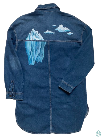 Veste iceberg verso détouré